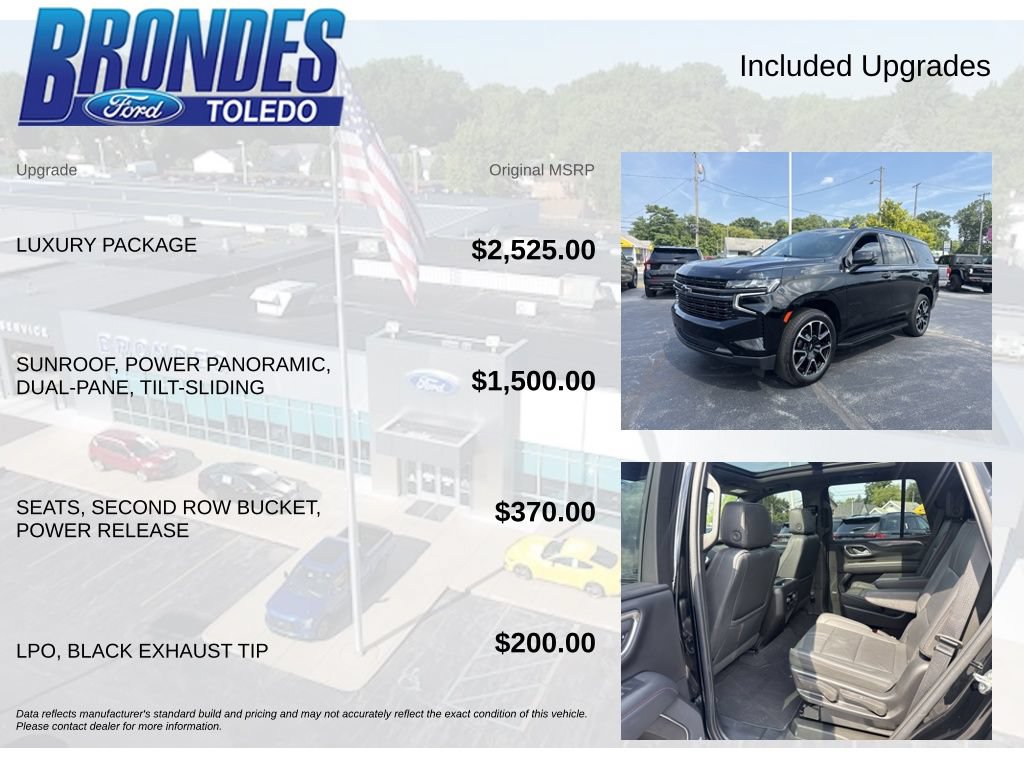 Used 2022 Chevrolet Tahoe RST w/ Luxury Package AWD/4WD image 6