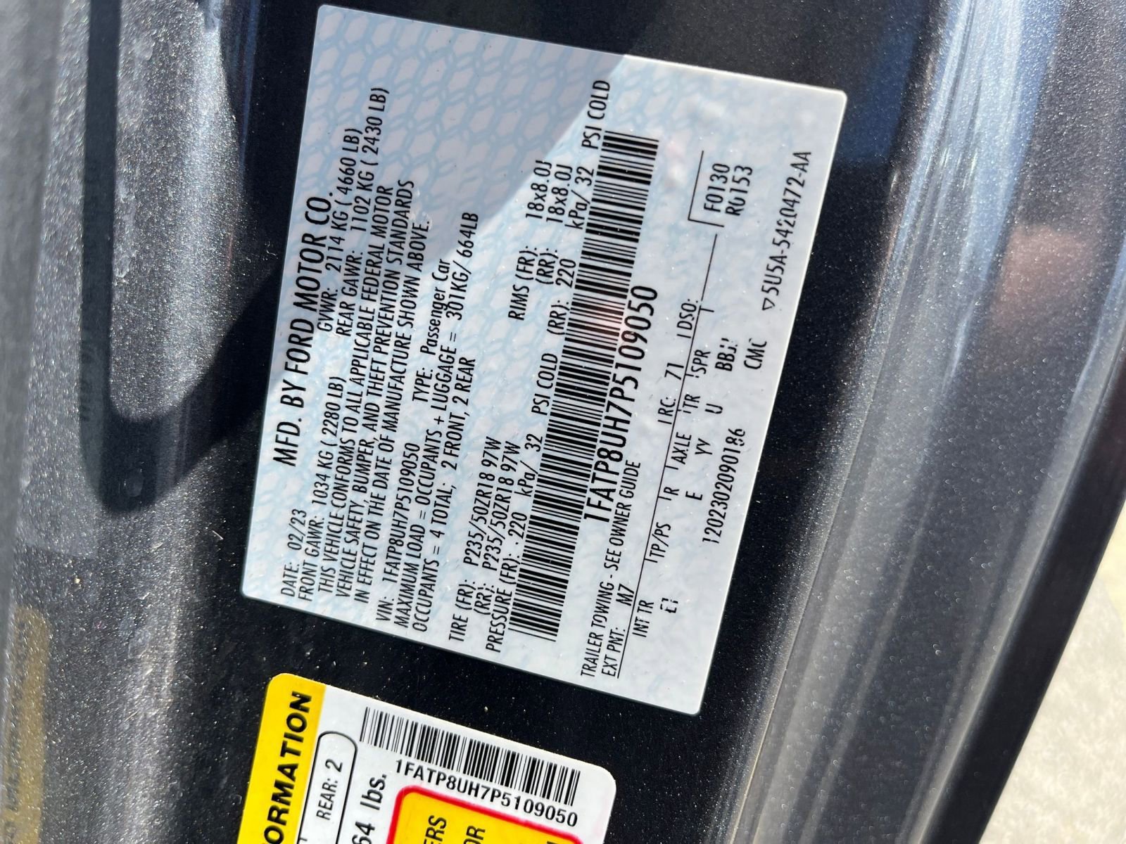 Used 2023 Ford Mustang Premium image 28