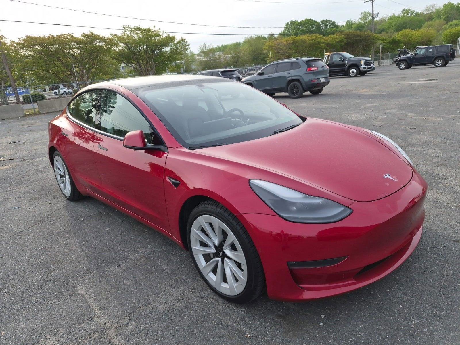 Used 2021 Tesla Model 3 Long Range AWD/4WD image 2