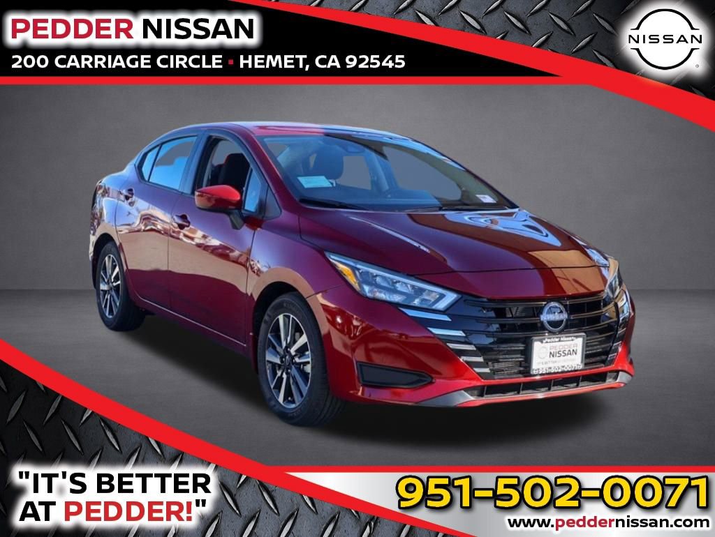 New 2025 Nissan Versa SV w/ Trunk Package image 1