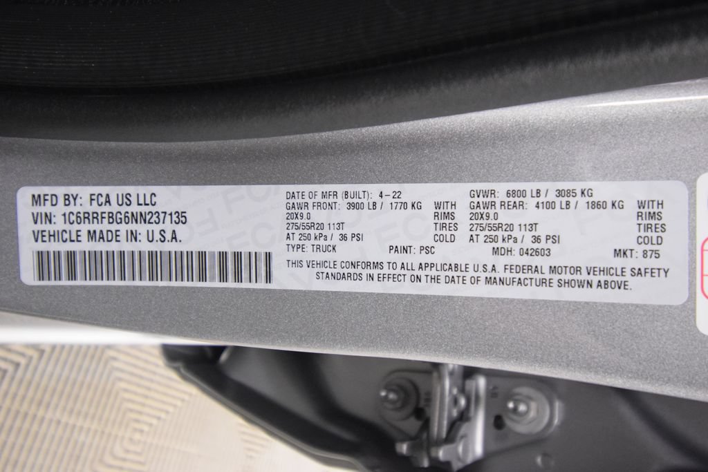 Certified 2022 RAM 1500 Big Horn AWD/4WD image 28