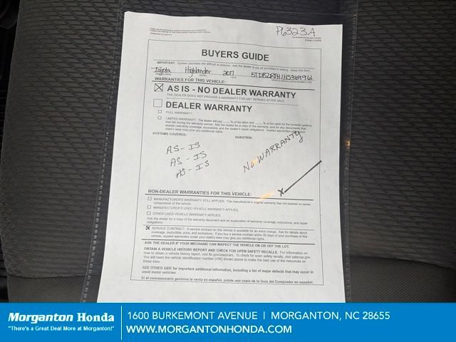 Used 2017 Toyota Highlander LE AWD/4WD image 22