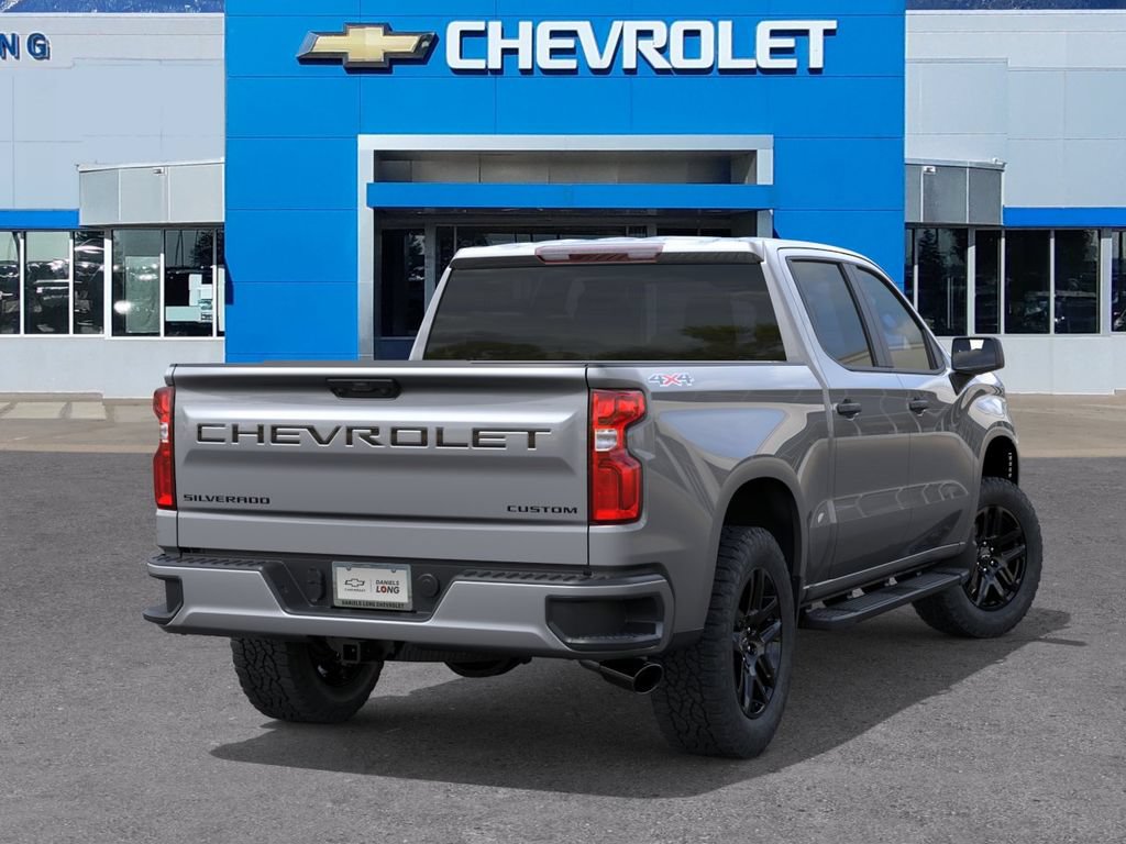 New 2026 Chevrolet Silverado 1500 Custom w/ LPO, Dark Essentials Package AWD/4WD image 4