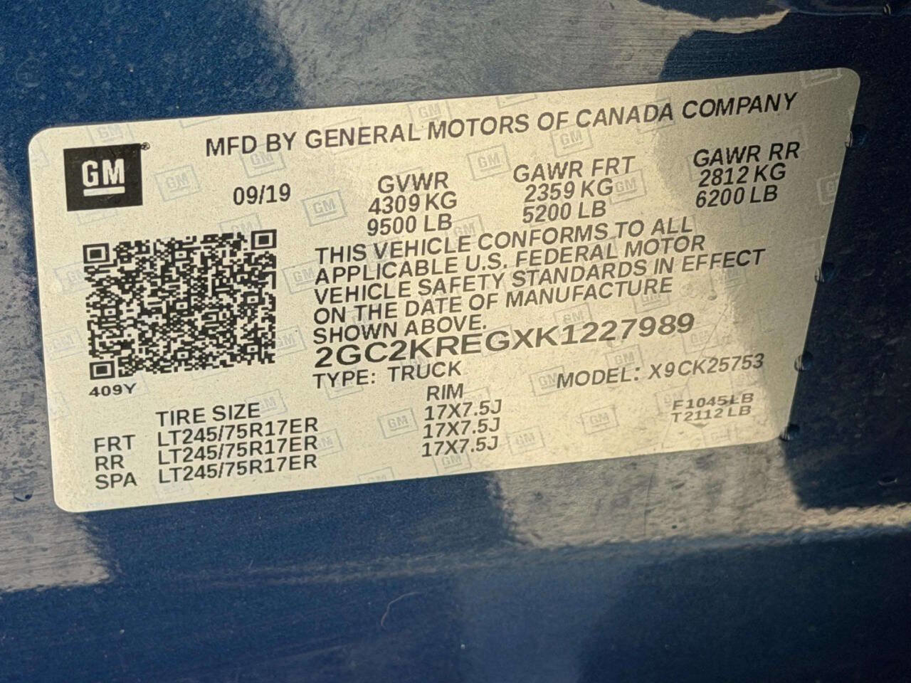 Used 2019 Chevrolet Silverado 2500 W/T image 17