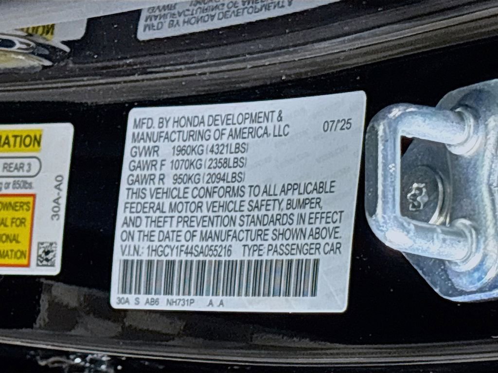 New 2025 Honda Accord SE image 26