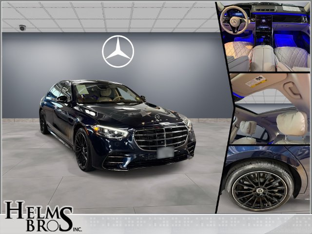 Certified 2024 Mercedes-Benz S 580 4MATIC Sedan w/ AMG Line