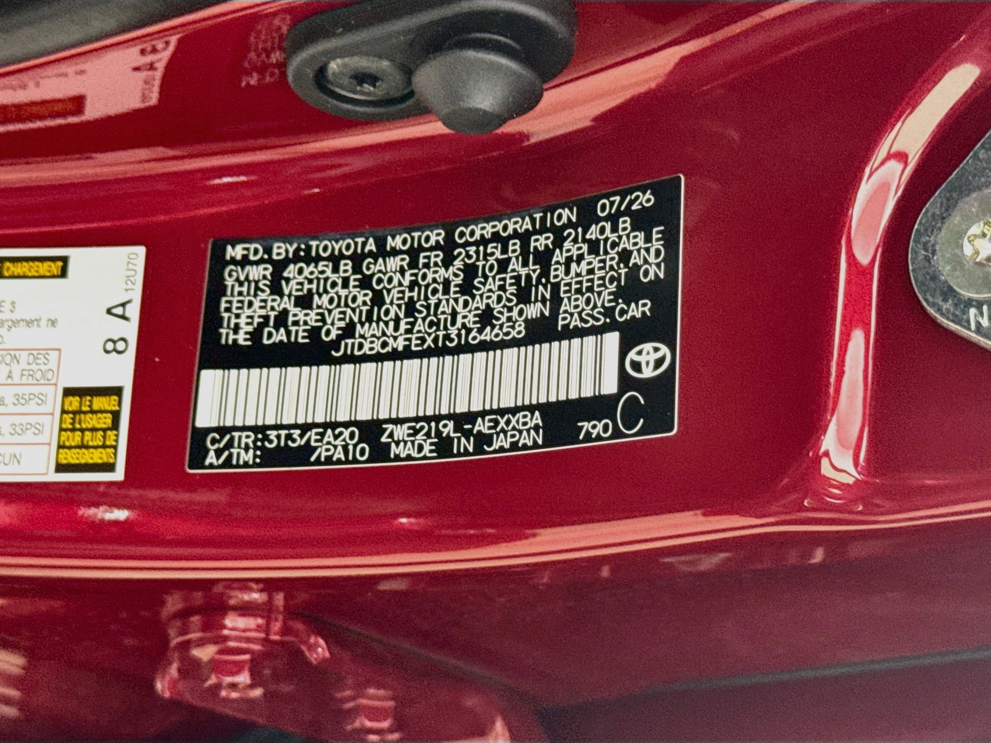 New 2026 Toyota Corolla XLE FWD image 31