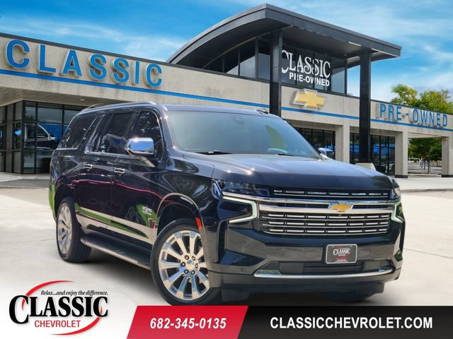 Used 2021 Chevrolet Suburban Premier w/ Premium Package RWD image 1