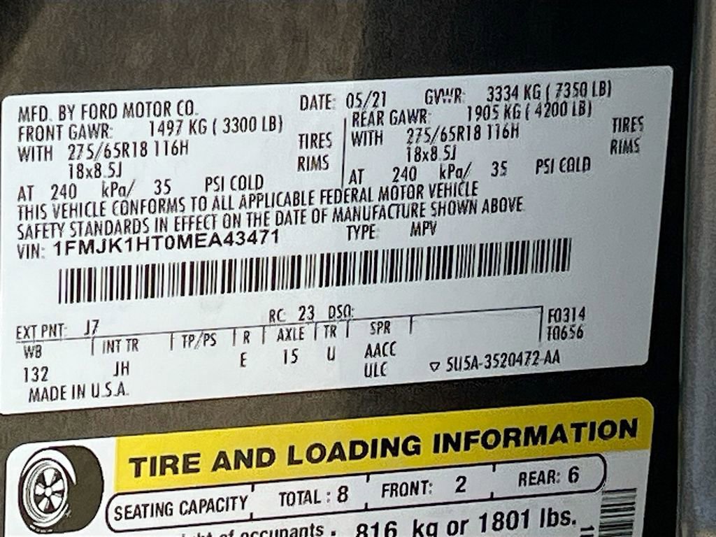 Used 2021 Ford Expedition Max XLT image 31