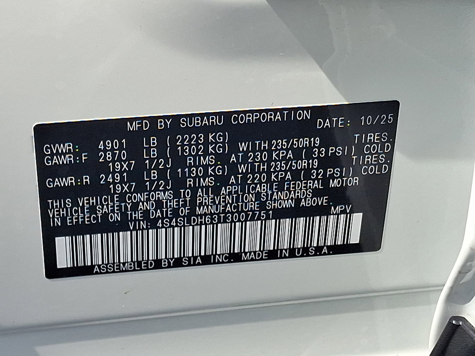 Certified 2026 Subaru Forester Sport AWD/4WD image 25