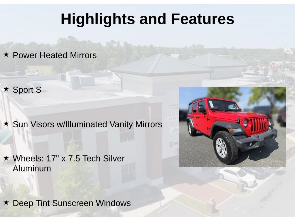 Used 2023 Jeep Wrangler Unlimited Sport AWD/4WD image 11