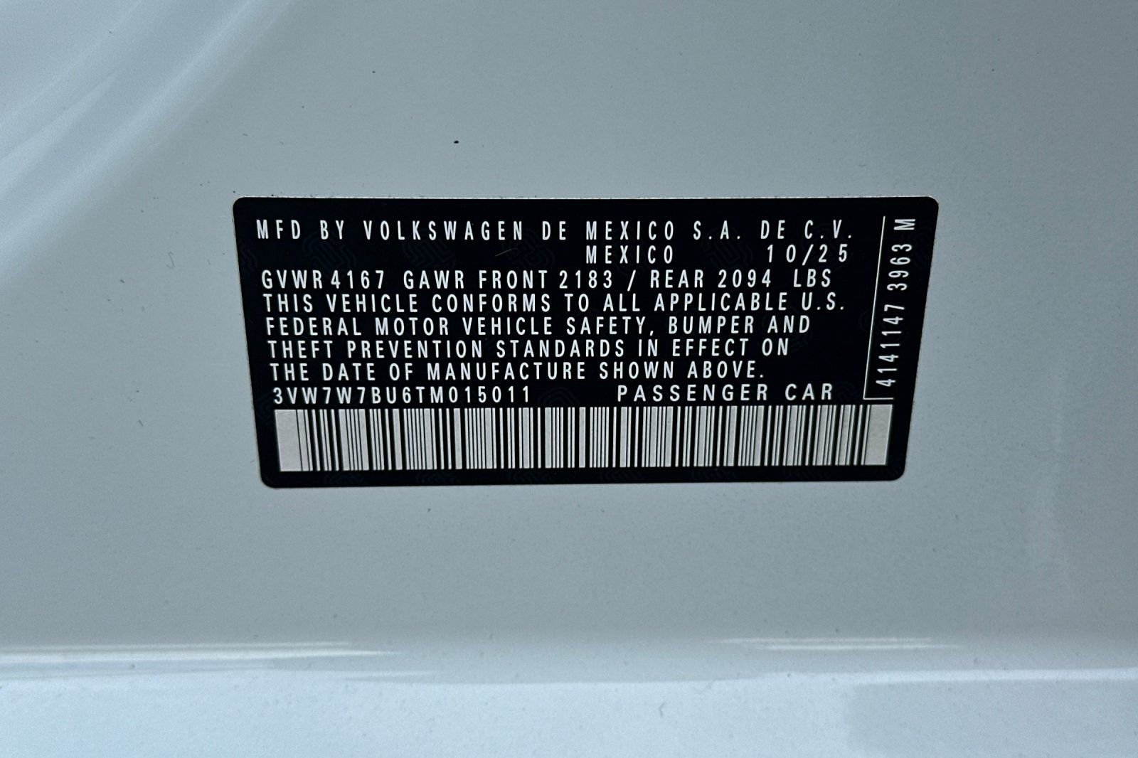 New 2026 Volkswagen Jetta SE FWD image 25