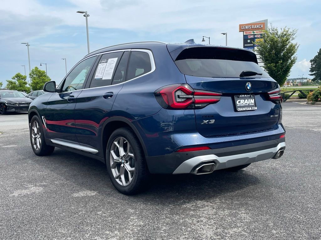 Used 2022 BMW X3 sDrive30i w/ Convenience Package RWD image 5