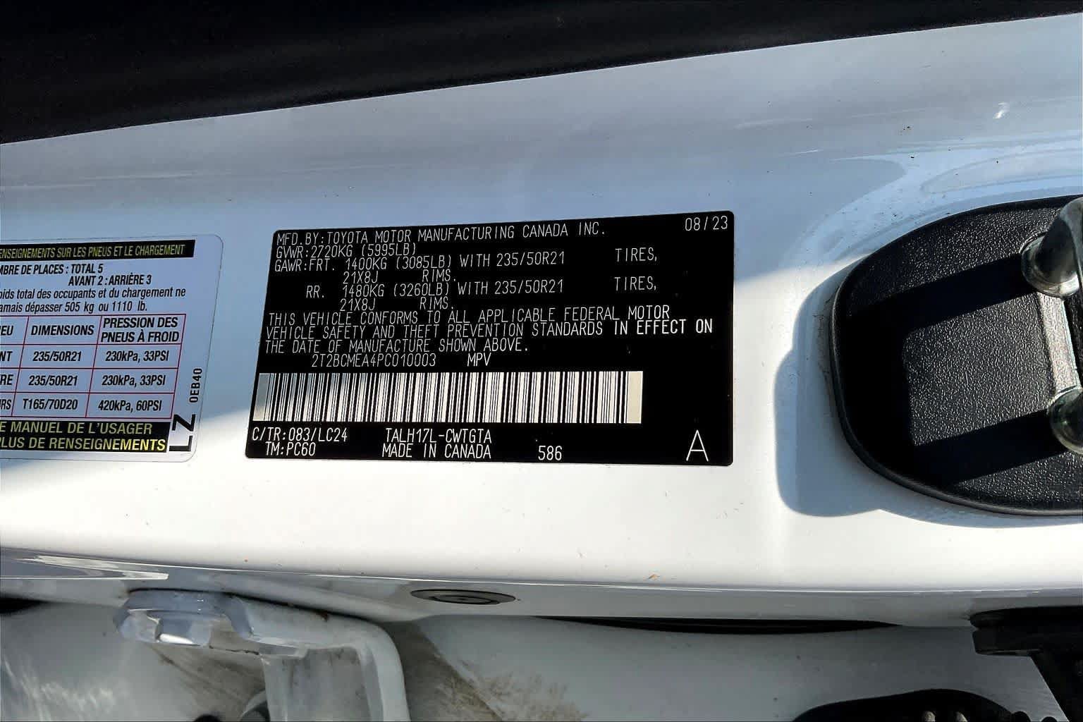 Used 2023 Lexus RX 500h F Sport w/ Accessory Package (2T) AWD/4WD image 34
