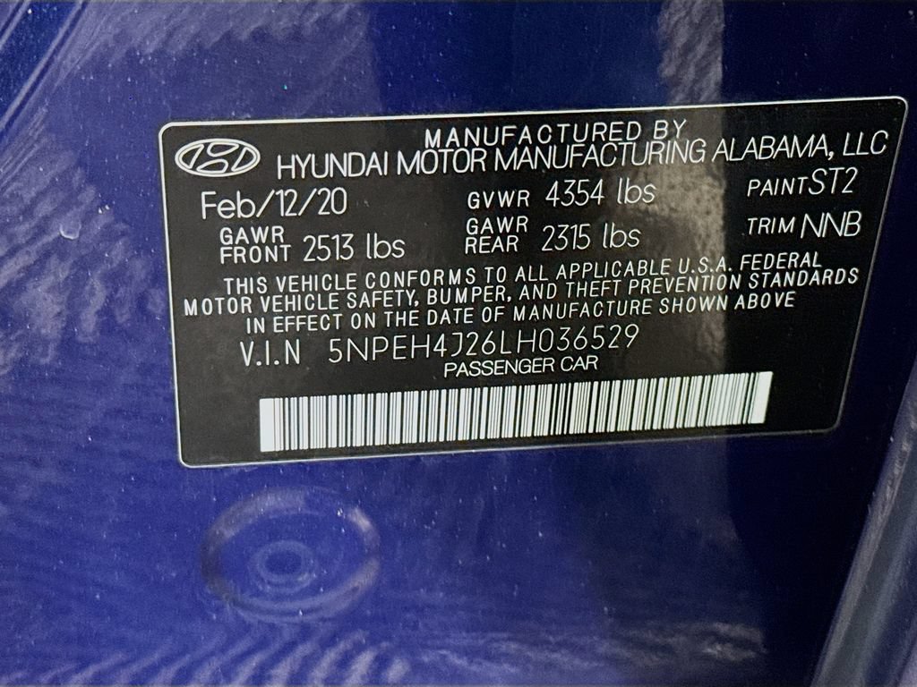 Used 2020 Hyundai Sonata Limited w/ Cargo Package FWD image 35