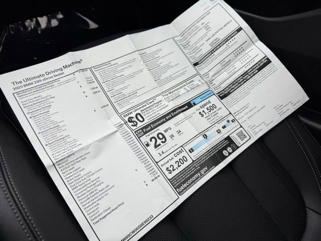 Used 2025 BMW 330i xDrive Sedan w/ M Sport Package image 56