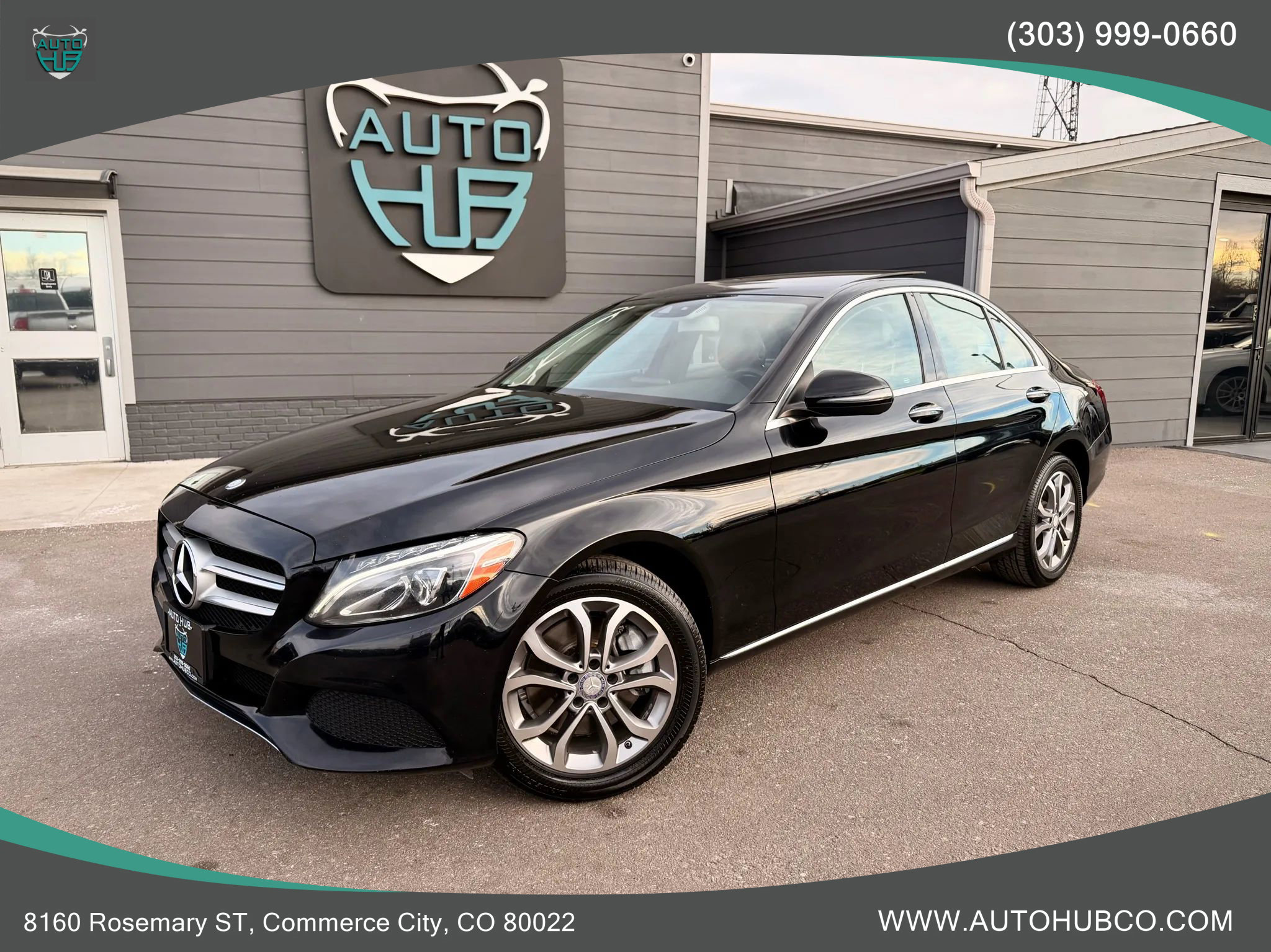 Used 2017 Mercedes-Benz C 300 4MATIC Sedan w/ Premium 2 Package
