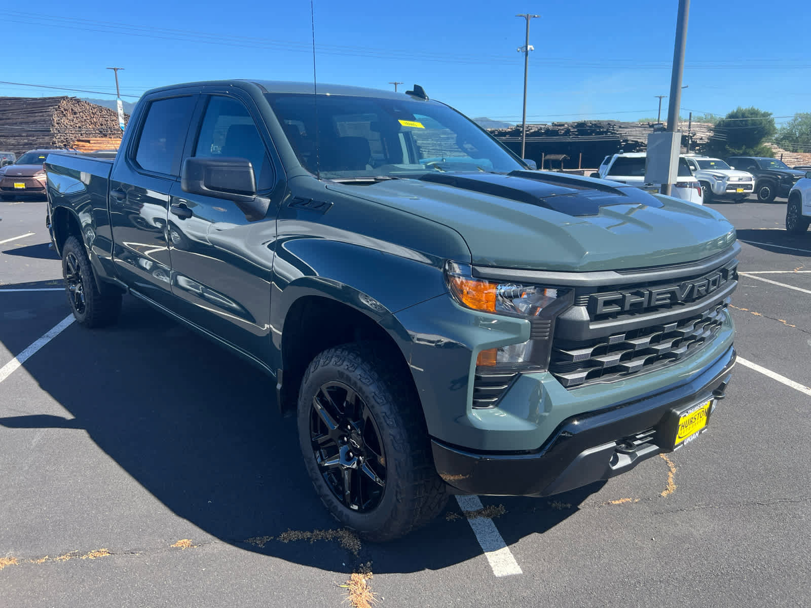 New 2026 Chevrolet Silverado 1500 Custom Trail Boss w/ Dark Appearance Package AWD/4WD image 3