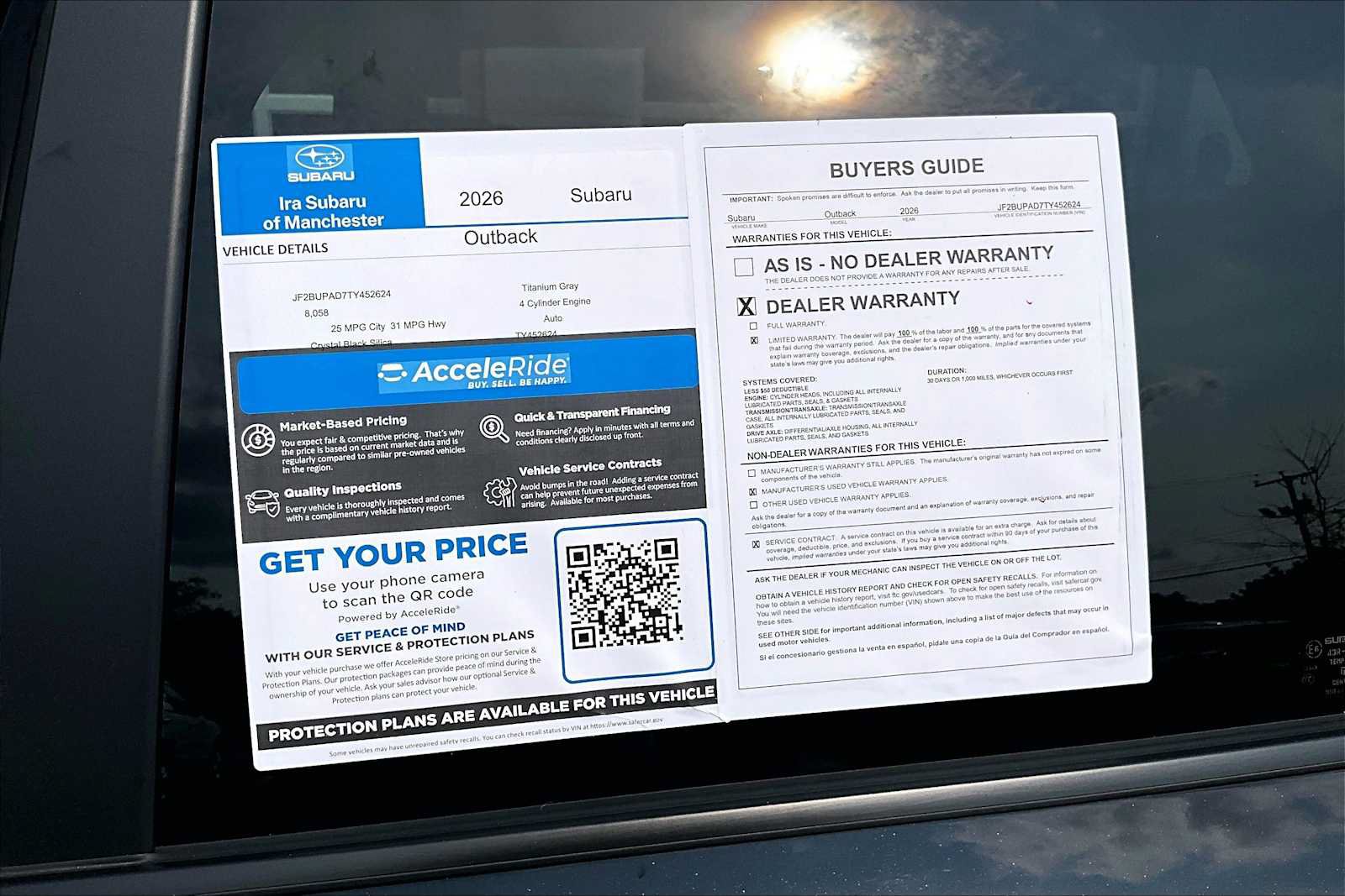 Certified 2026 Subaru Outback Premium AWD/4WD image 35