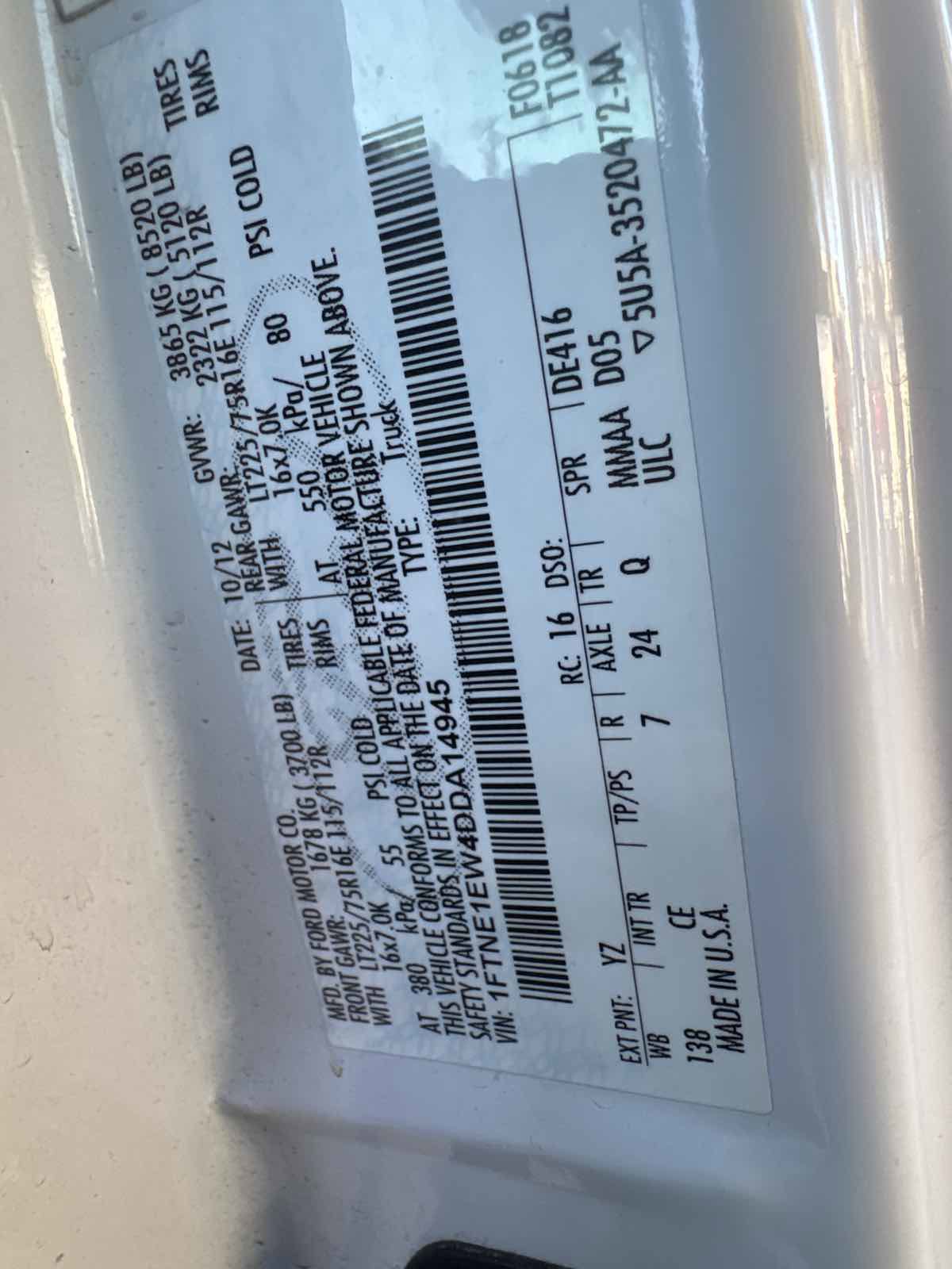 Used 2013 Ford E-150 and Econoline 150 image 14