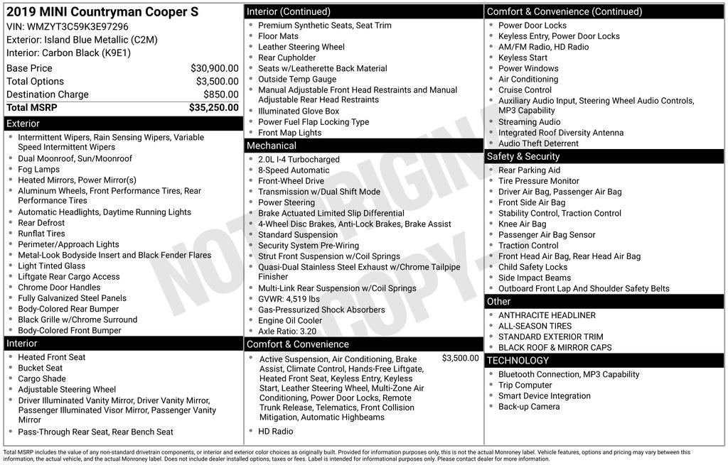 Used 2019 MINI Cooper Countryman S image 3