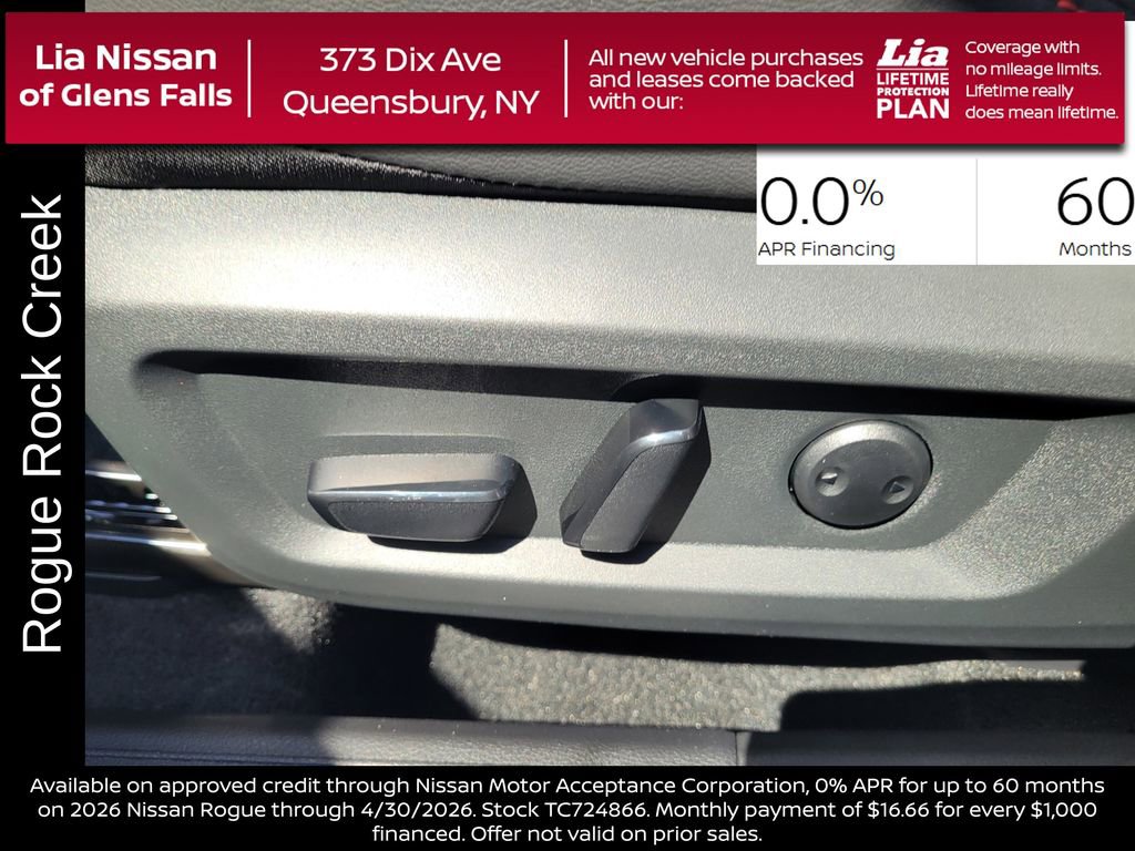 New 2026 Nissan Rogue SV w/ Rock Creek Premium Package image 13