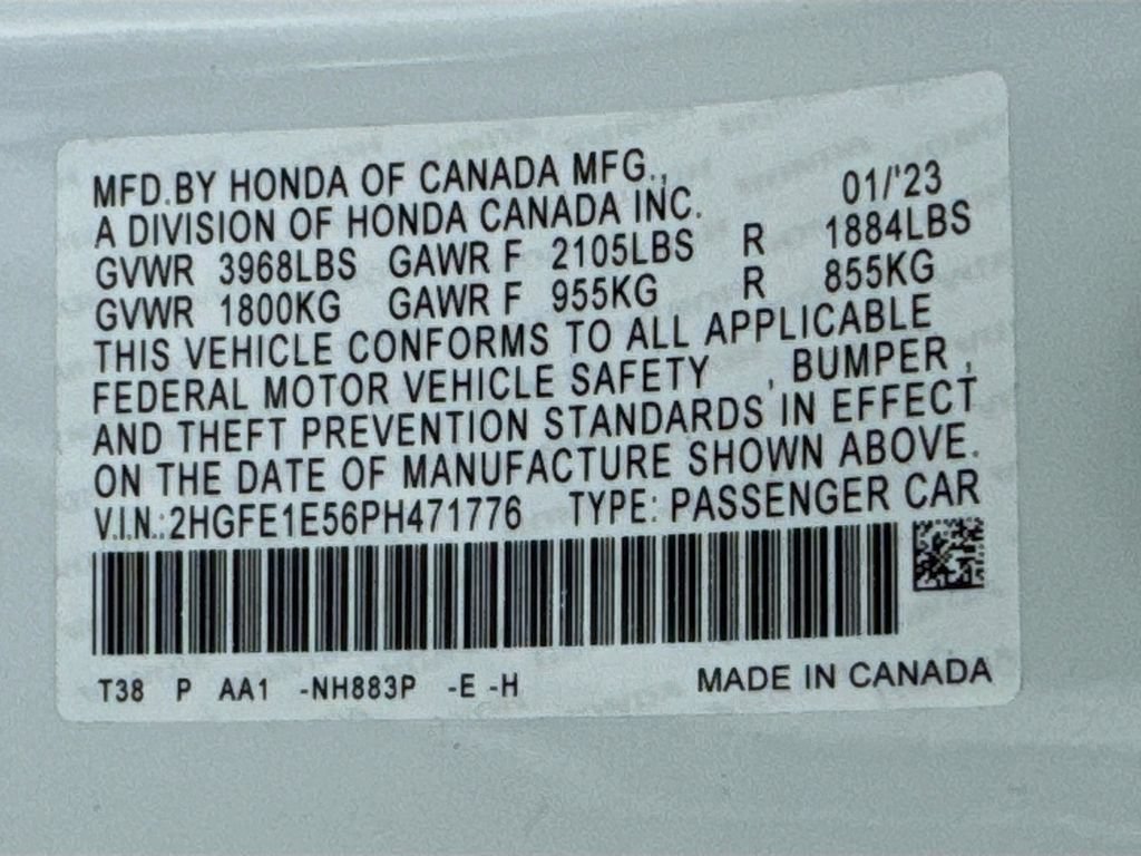Used 2023 Honda Civic Si image 41
