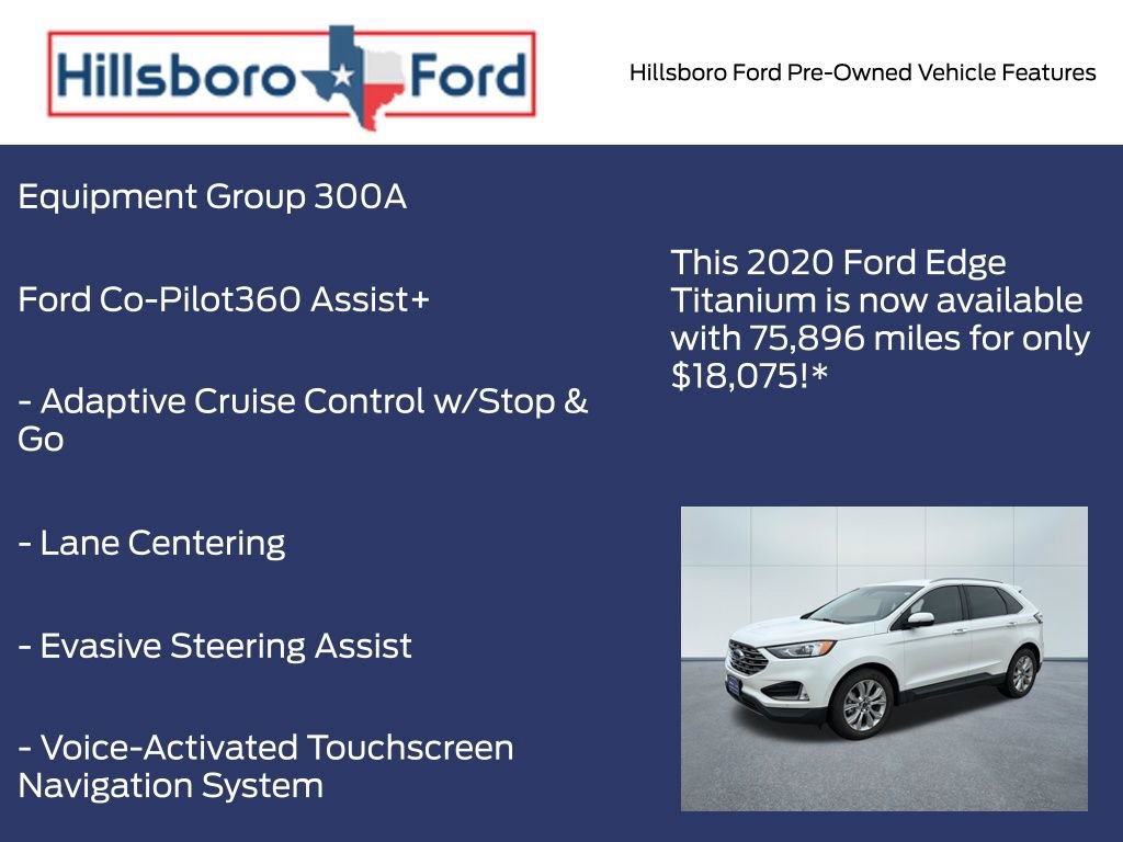 Used 2020 Ford Edge Titanium FWD image 3
