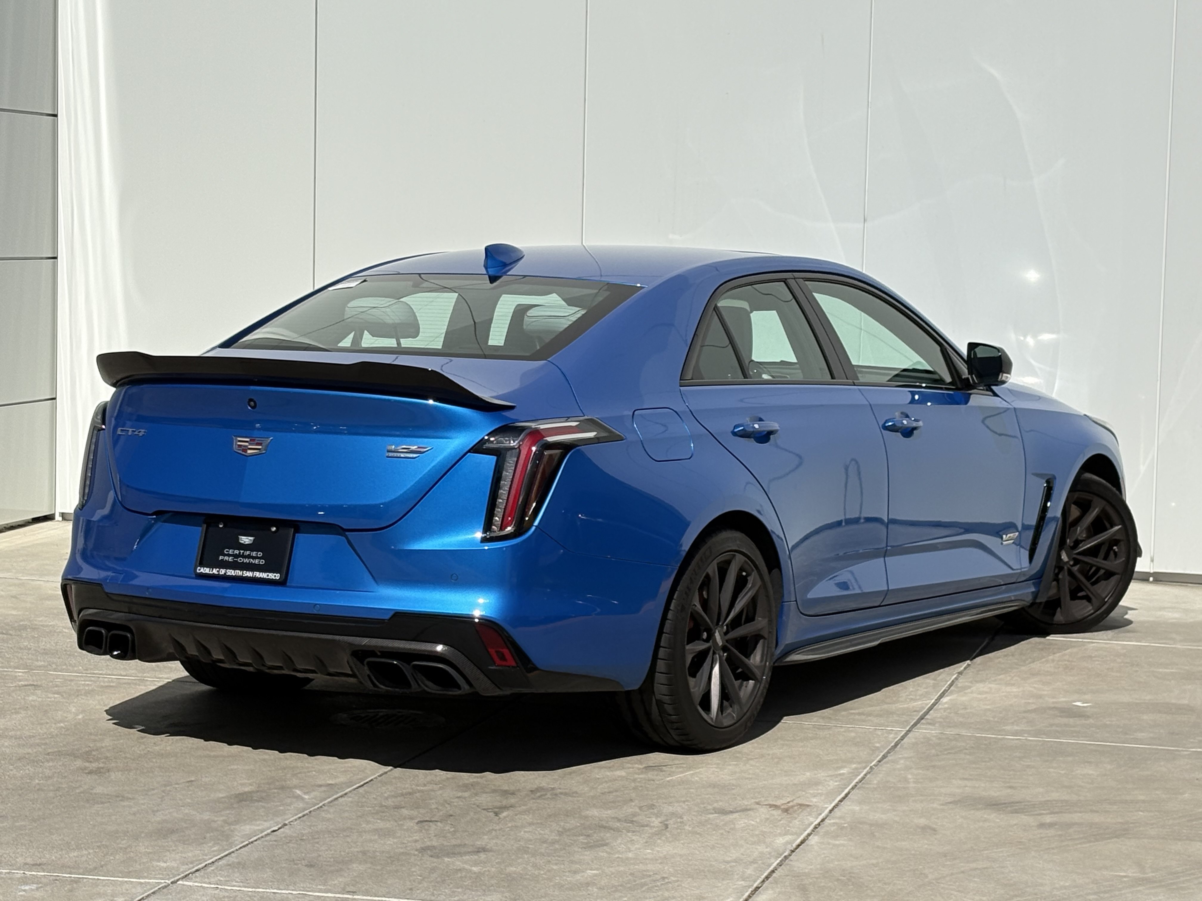 Certified 2025 Cadillac CT4 V Blackwing w/ Carbon Fiber 1 Package RWD image 6