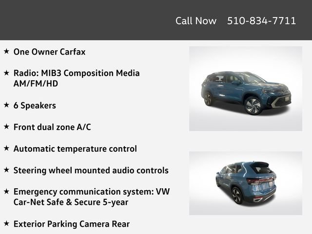 Certified 2025 Volkswagen Taos SE AWD/4WD image 4