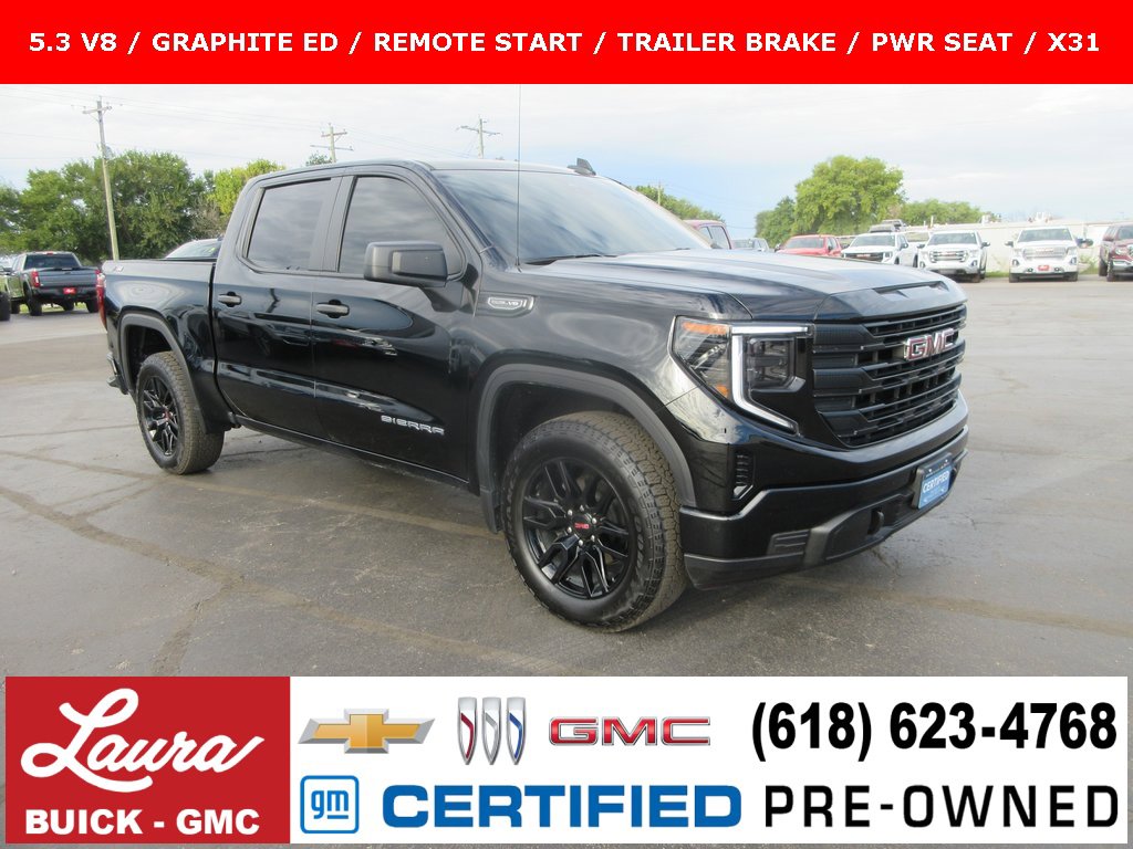 Certified 2024 GMC Sierra 1500 Pro w/ Graphite Edition