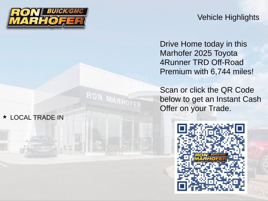 Used 2025 Toyota 4Runner TRD Off-Road Premium w/ Tow Technology Package AWD/4WD image 15