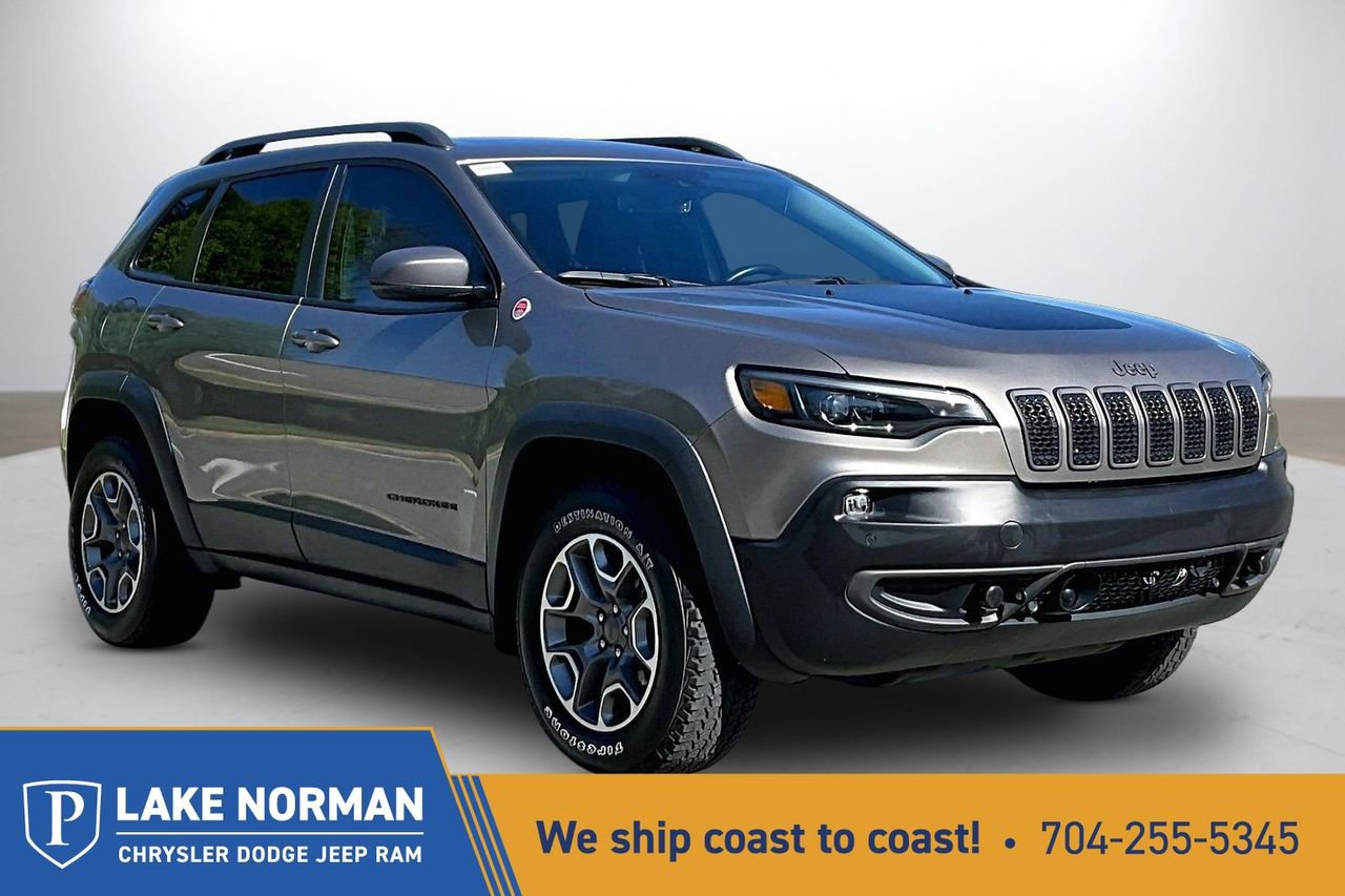 Certified 2021 Jeep Cherokee Trailhawk w/ Sun, Sound & Nav Group AWD/4WD image 1