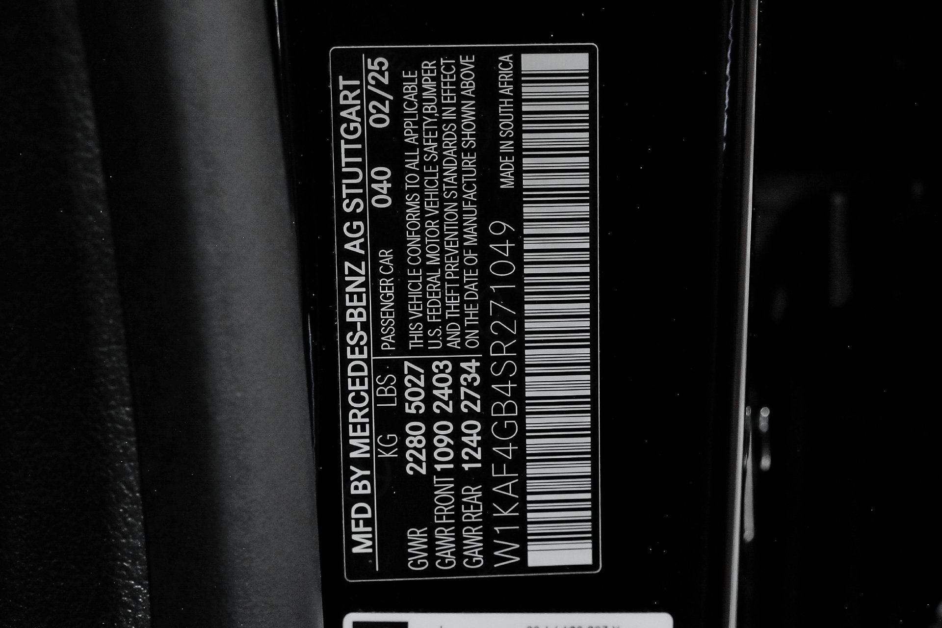 Used 2025 Mercedes-Benz C 300 Sedan w/ AMG Line w/ Night Package image 60
