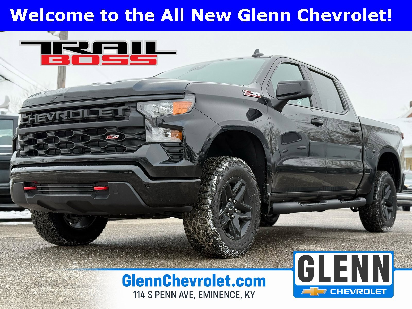 New 2026 Chevrolet Silverado 1500 Custom Trail Boss