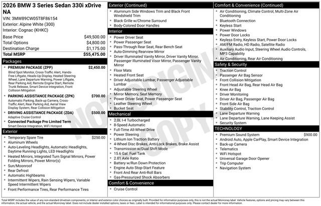 Used 2026 BMW 330i xDrive Sedan w/ Premium Package image 41