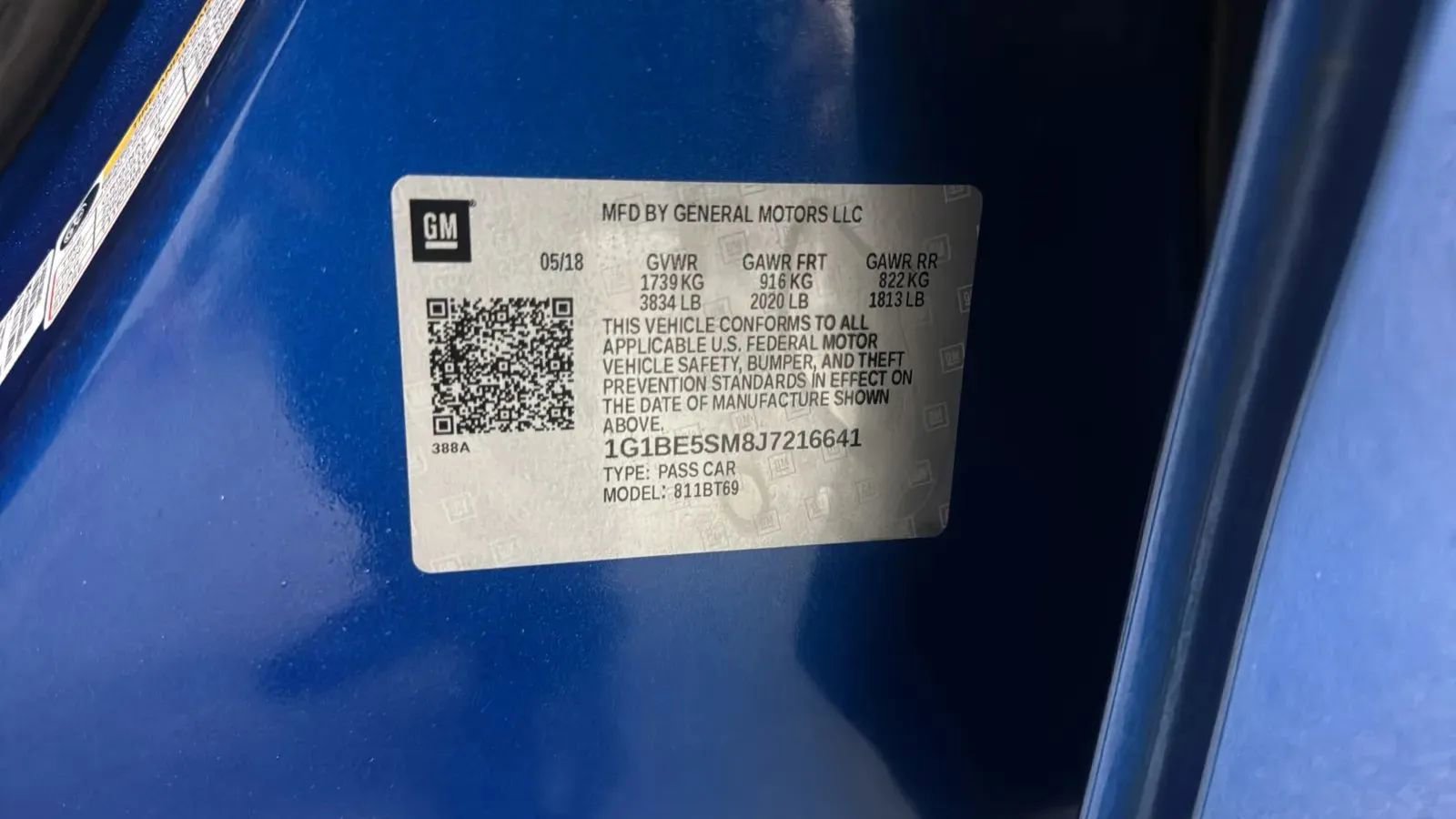Used 2018 Chevrolet Cruze LT FWD image 23