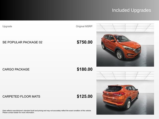 Used 2017 Hyundai Tucson SE w/ SE Popular Package 02 FWD image 4