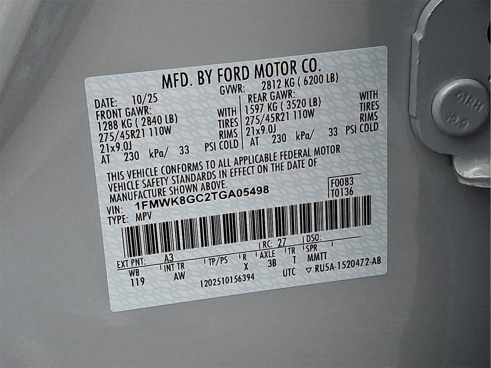 New 2026 Ford Explorer ST w/ Sun And Sound Package image 17