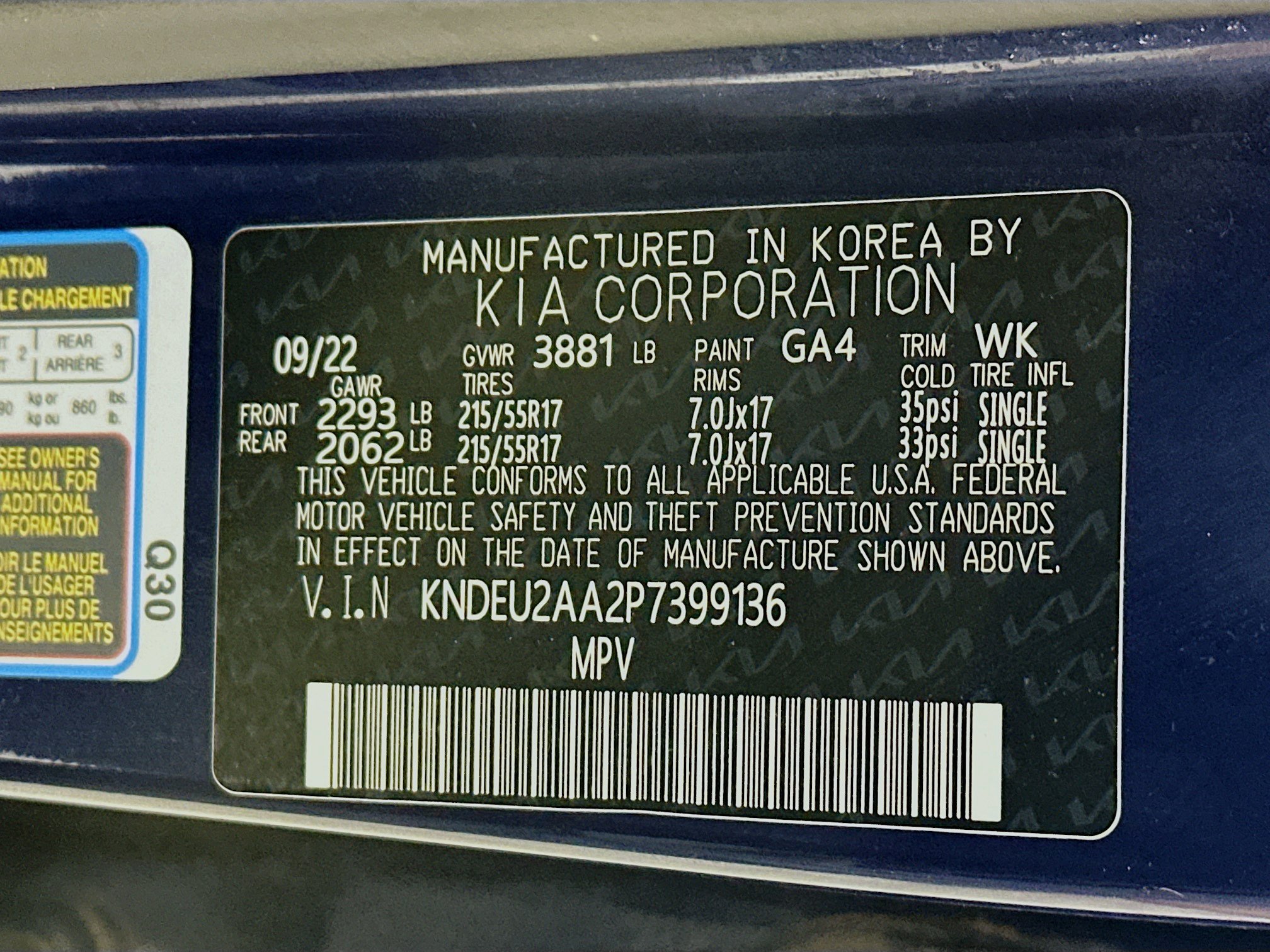 Certified 2023 Kia Seltos S w/ Navigation Package FWD image 30
