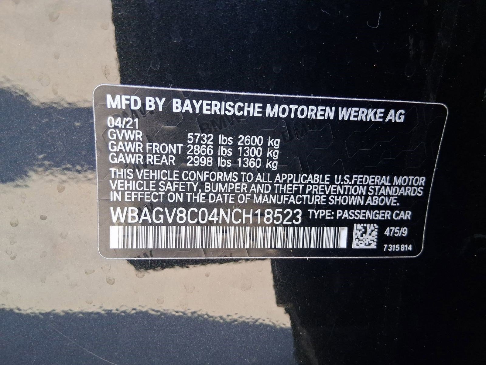 Certified 2022 BMW M850i Gran Coupe xDrive image 19