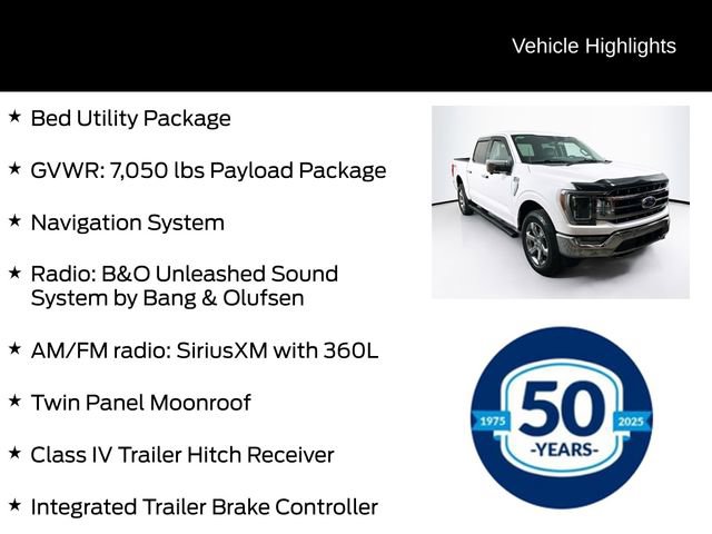 Certified 2023 Ford F150 Lariat w/ Equipment Group 502A High AWD/4WD image 11