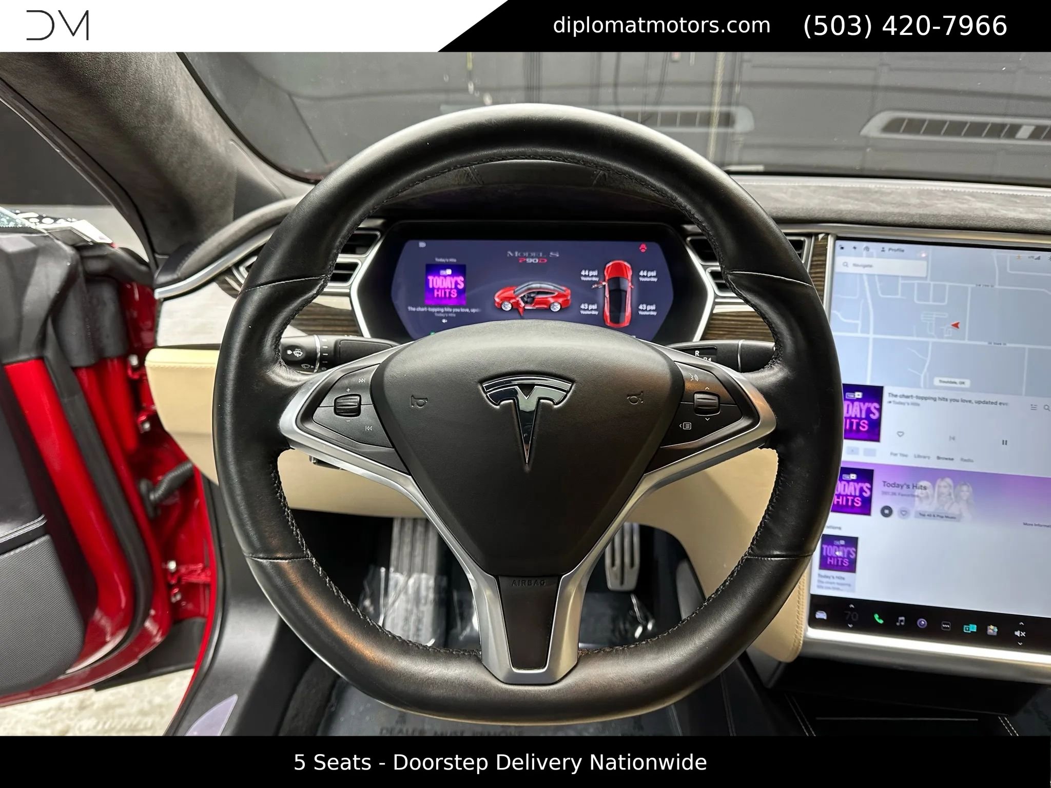 Used 2015 Tesla Model S P85D image 29