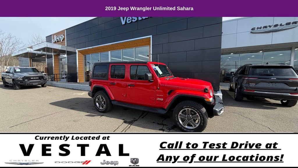 Used 2019 Jeep Wrangler Unlimited Sahara w/ Dual Top Group image 5