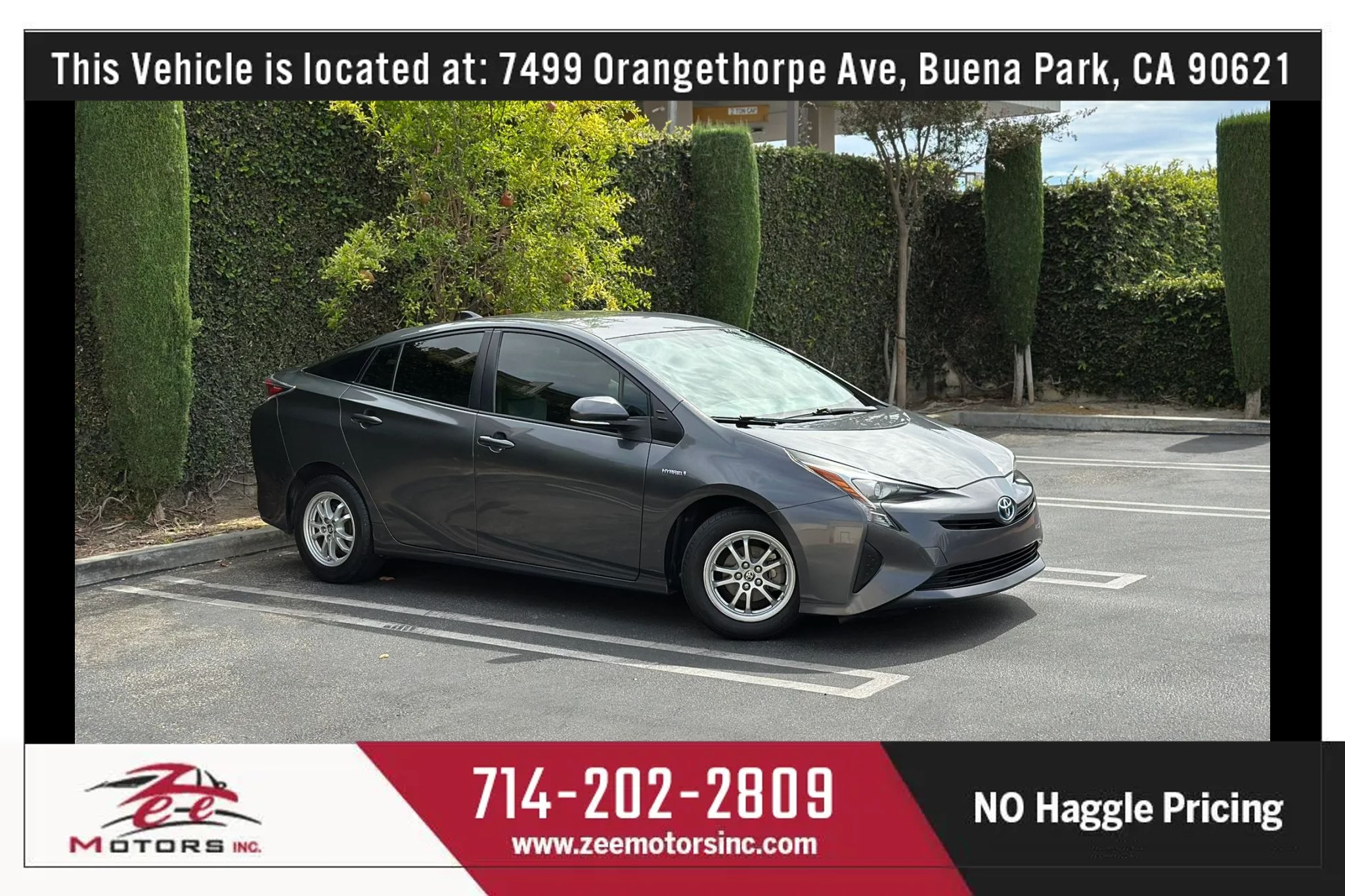 Used 2016 Toyota Prius Two FWD image 2
