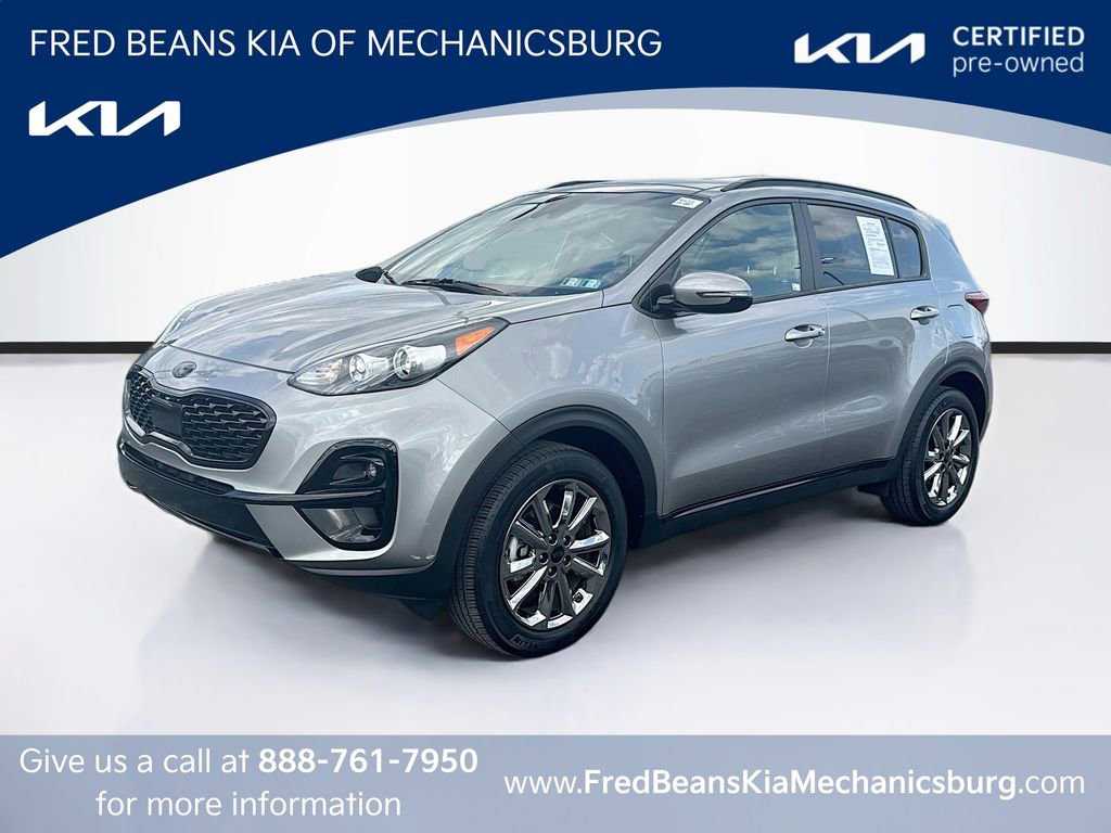 Certified 2022 Kia Sportage Nightfall Edition w/ Nighfall AWD Premium Package image 3