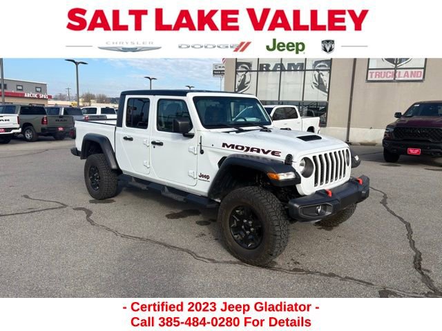 Certified 2023 Jeep Gladiator Mojave w/ Cold Weather Group