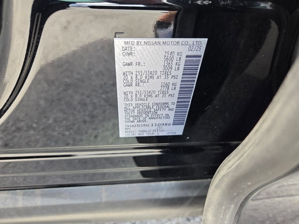 Used 2025 Nissan Murano SL AWD/4WD image 21