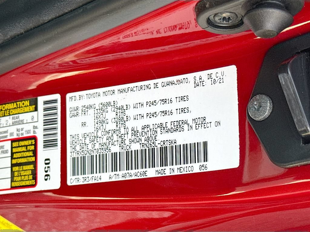 Used 2022 Toyota Tacoma SR RWD image 29
