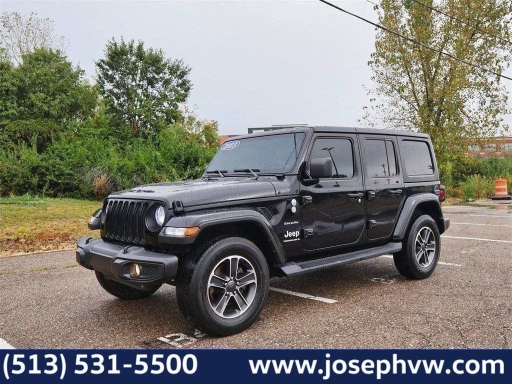 Used 2023 Jeep Wrangler Sahara image 1